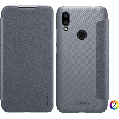 Xiaomi Redmi 7 Nillkin Кожен Калъф и Протектор
