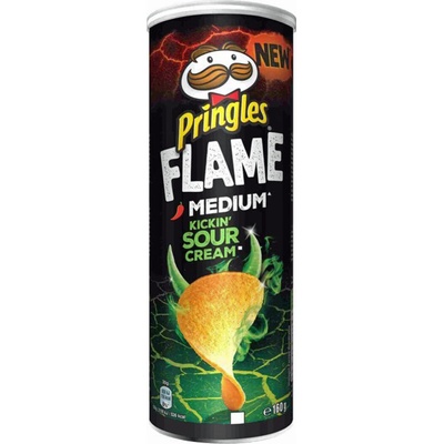 Pringles Sizzln Kickin´ Sour Cream 160 g