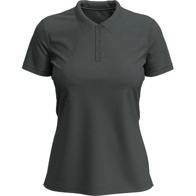 Dámske Polo s krátkym rukávom Claire Polo Slate Grey sivá