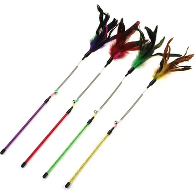 Olala Pets mávátko s perím na pružine 63 cm