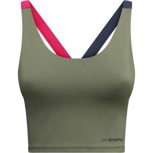 La Sportiva Дамски спортен сутиен La sportiva Women's Cosmosis Bra Tank Sports bra - Cypress / Night Sky (114-3895-0215)