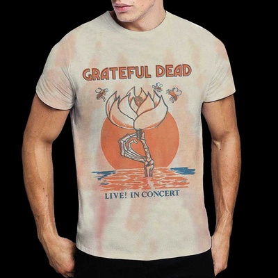 Grateful Dead tričko Sugar Magnolia biele