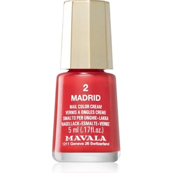 MAVALA Mini Color лак за нокти цвят 2 Madrid 5ml