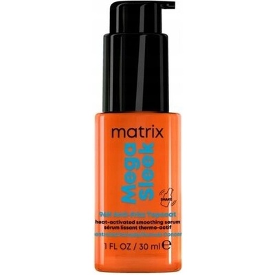 Matrix Mega Sleek Top Coat vyhlazující sérum pro krepaté vlasy 30ml