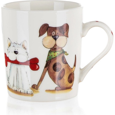 Banquet Hrnček keramický DOG and CAT mix dekorov 250 ml