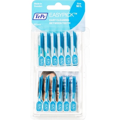TePe EasyPick M/L междузъбни четки Blue 60 бр