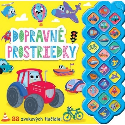 Dopravné prostriedky - zvuková knižka 22 zvukov