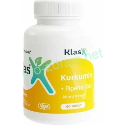 Klas Kurkumin a Piperin 60 tablet
