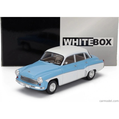 Whitebox Wartburg 312 1965 svetlomodrá biela 1:24