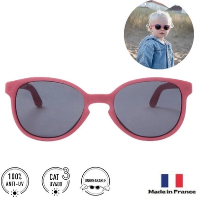 Ki ET LA НОВО Детски слънчеви очила KiETLA 0-1 години Wazz Raspberry (WA1SUNRASPBERRY)