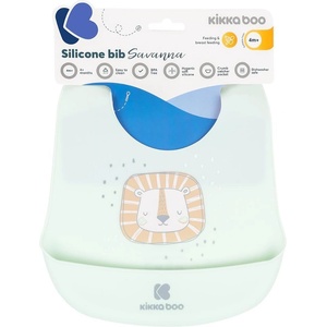 KikkaBoo Лигавник силиконов Savanna Mint (31303030047) - salemax