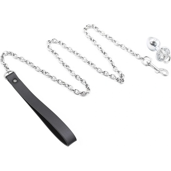 ostatní Анален щепсел с верига Me каишка