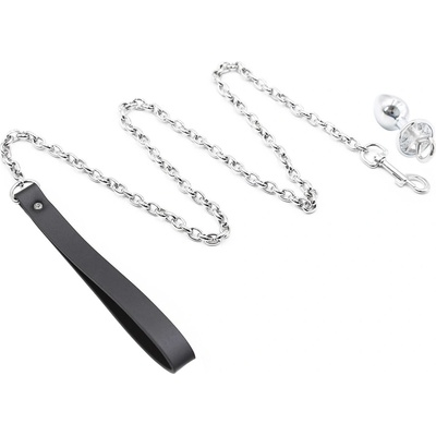 Kiotos Анален щепсел с верига Me каишка