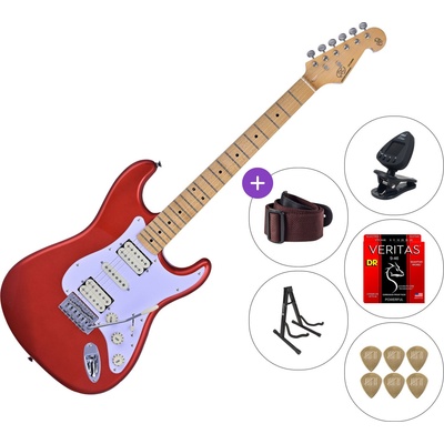 SX SST57+ /HSH SET 3 Candy Apple Red Електрическа китара