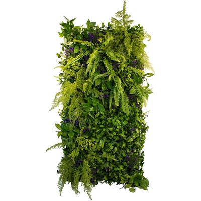 Vertikální zahrada z umělých rostlin STUDIOGREEN model 16, 50x100cm