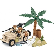 COBI 2298 World War II 1:35 Americký terénní automobil Jeep Willys MB - SAS