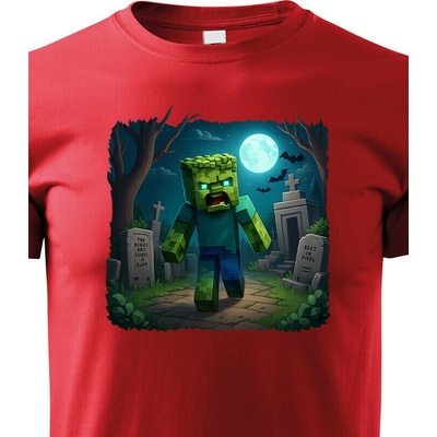Dětské tričkoNight Creeper ČervenáCanvas Dětské tričko Bezvatriko.cz 3192