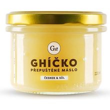 České Ghíčko Ghí prepustené maslo cesnak a soľ 220 ml