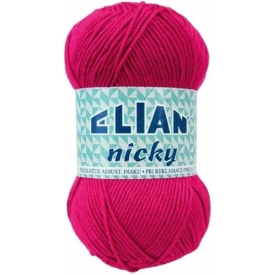 Pletací příze Elian Nicky 474 - růžová