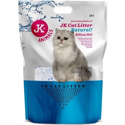 JK ANIMALS Litter Silica gel natural 6,8 kg/16 l