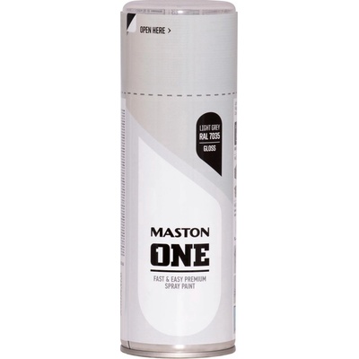 Maston one lak v spreji Matt RAL7035 400 ml svetlosivý
