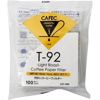 Cafec Light Roast хартиени филтри - 01 (LC1-100W)