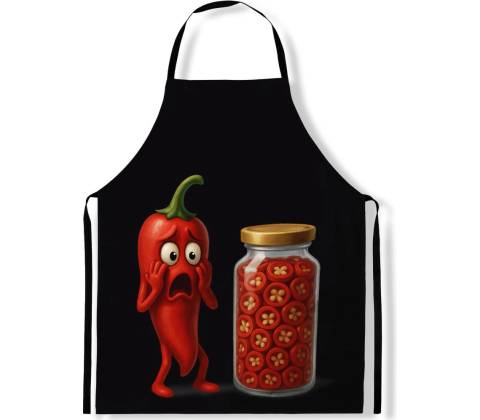 Impar Zástěra Vyděšené chilli