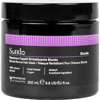 Sendo Concept Sendo Blonde Тонираща и озаряваща маска за руса коса, 200 ml