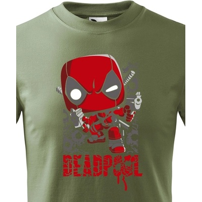 Dětské tričko Deadpool 3 Military 69 Canvas Dětské tričko Bezvatriko.cz 1388