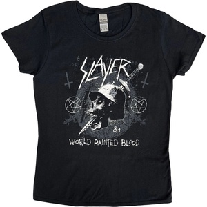 Slayer Dagger Skull Black M Дамски Риза (SLAYTEE27LB02)