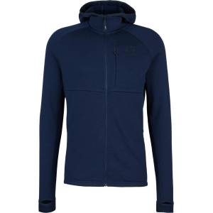 Stoic Мъжко вълнено яке Stoic MerinoFleece240 StorforsSt. Zip Hoody Merino hoodie - Navy (005-6555-0412)