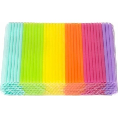 GoDan Plastová brčka 9 x 240 mm mix barev 250 ks – Hledejceny.cz