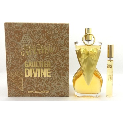 Jean Paul Gaultier Gaultier Divine Подаръчен комплект, Парфюмна вода 100 ml + Парфюмна вода 10 ml, Жени