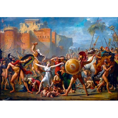 Bluebird Puzzle - Puzzle Jacques-Louis David - The Intervention of the Sabine Women - 1 000 piese