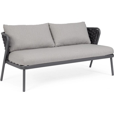 Bizzotto Harlow qs22/ГРАФИТ ДИВАН 2 МЕСТА С ВЪЗГЛ (0663584)