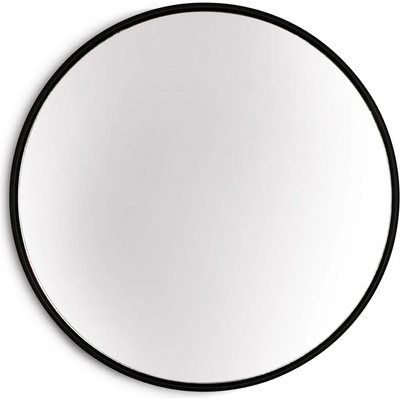 Casa Chic Fournier Стенно огледало с метална рамка кръгло Ø 40 см (EL-MIR-MET-40X40-BLK) (EL-MIR-MET-40X40-BLK)
