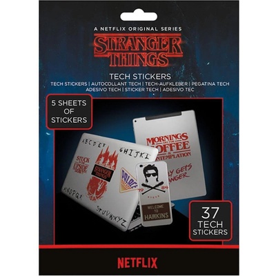 Samolepky Stranger Things Tech 37ks
