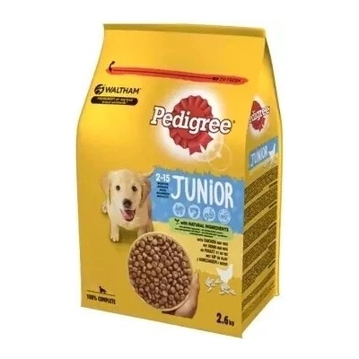 Pedigree Junior s hydinou a zeleninou 2,6 kg