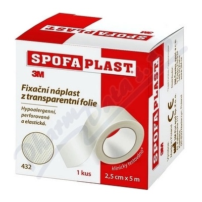 3M Spofaplast Náplast fix.transp.folie 432 5mx2