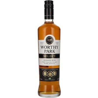 Worthy Park Select 40% 0,7 l (čistá fľaša)