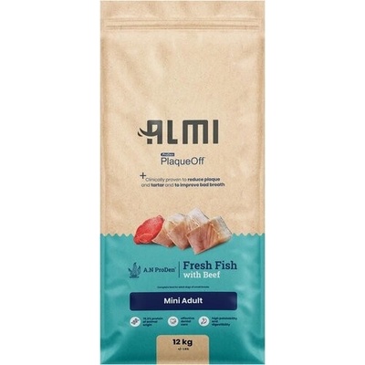 Almi Mini Adult Granule s mořskou řasou 2 x 12 kg