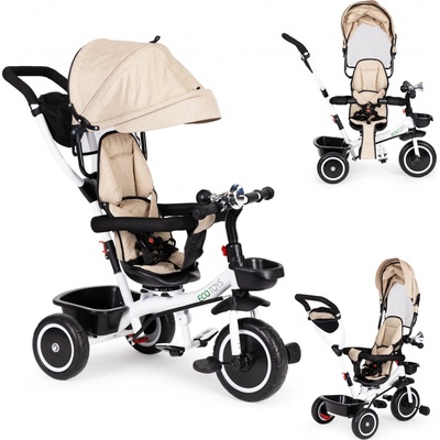 Ecotoys kočárek v béžové