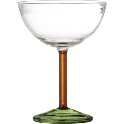 Bloomingville Pohár na koktejl Martine Green Glass 230 ml