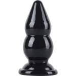 Hidden Desire Extreme Buttplug Balls Large 17cm Black