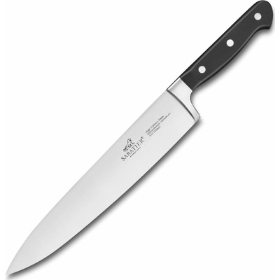Kuchársky nôž PLUTON 25 cm, nerezové nity, čierna, Lion Sabatier