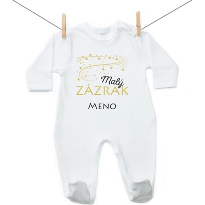 Boodyy Overal Malý zázrak s menom dieťatka