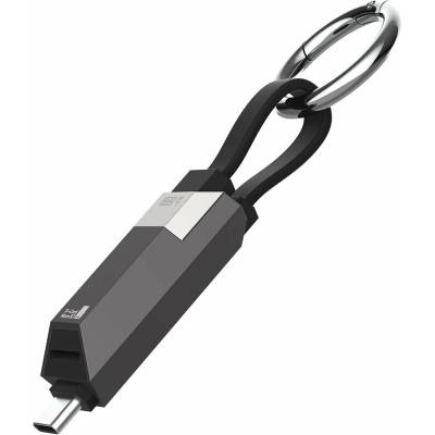 4smarts 548240 USB-C - USB-C 0,06m grafitový