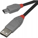 Lindy 36725 USB, 5m, černý