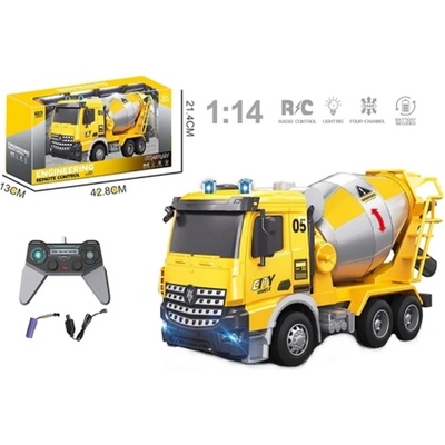 Sonne Детска играчка Sonne - Zeki, бетонобъркачка със светлини и звуци (sonne1032)