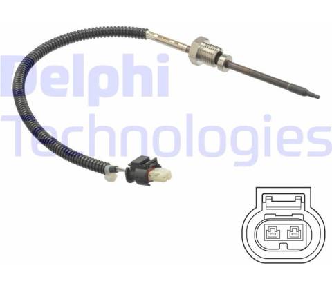DELPHI Čidlo teploty výfukových plynů DF TS30249